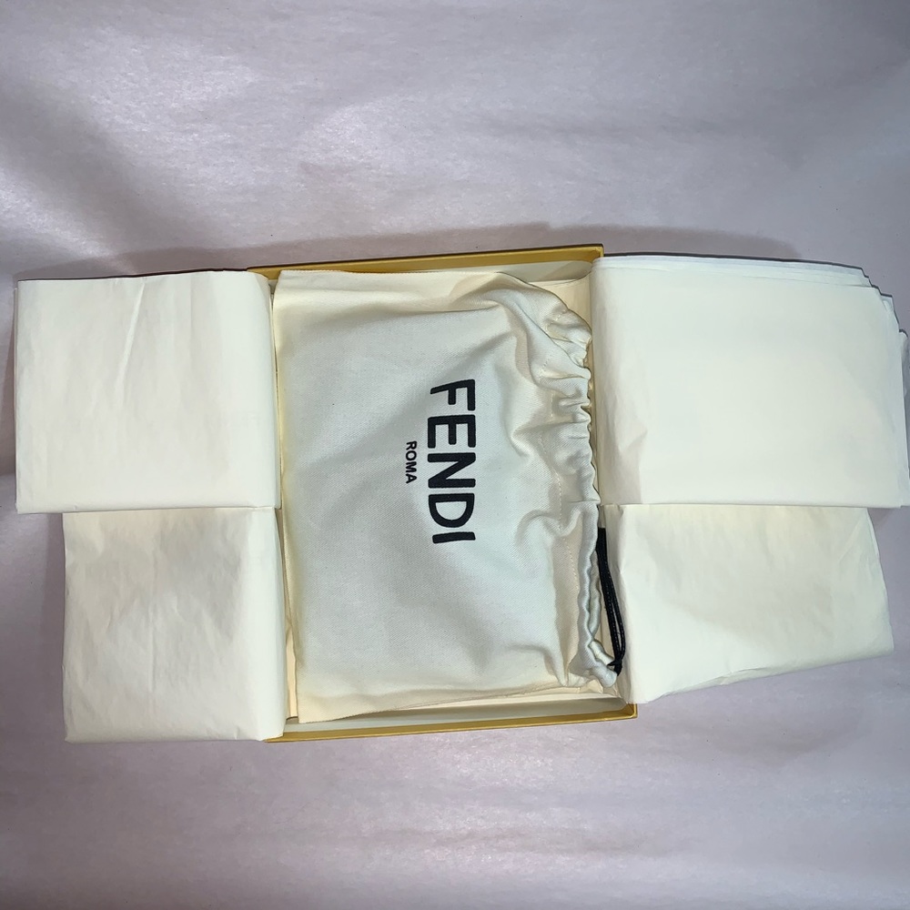 NIB auth FENDI cobalt blue SELLERIA purse CALENDAR - Picture 4 of 13